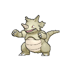 Shiny Rhydon as it appears in Omega Ruby & Alpha Sapphire