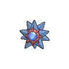 Shiny Starmie as it appears in Omega Ruby & Alpha Sapphire