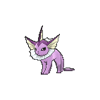 Shiny Vaporeon as it appears in X & Y