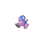 Shiny Porygon as it appears in Omega Ruby & Alpha Sapphire