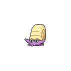 Shiny Omanyte as it appears in Omega Ruby & Alpha Sapphire