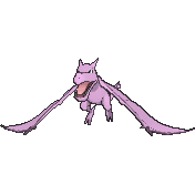 Shiny Aerodactyl as it appears in X & Y