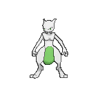 Shiny Mewtwo as it appears in Omega Ruby & Alpha Sapphire