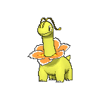 Shiny Meganium as it appears in X & Y