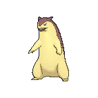 Shiny Typhlosion as it appears in X & Y