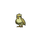 Shiny Pidgey as it appears in Omega Ruby & Alpha Sapphire