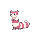 Shiny Furret as it appears in X & Y