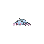 Shiny Spinarak as it appears in X & Y