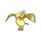 Shiny Pidgeot as it appears in X & Y