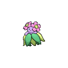 Shiny Bellossom as it appears in Omega Ruby & Alpha Sapphire
