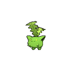 Shiny Hoppip as it appears in X & Y