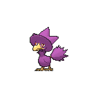 Shiny Murkrow as it appears in Omega Ruby & Alpha Sapphire