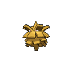 Shiny Pineco as it appears in Omega Ruby & Alpha Sapphire