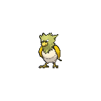 Shiny Spearow as it appears in Omega Ruby & Alpha Sapphire