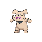 Shiny Granbull as it appears in Omega Ruby & Alpha Sapphire