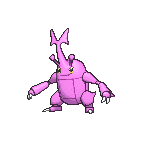 Shiny Heracross as it appears in Omega Ruby & Alpha Sapphire