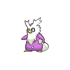 Shiny Delibird as it appears in X & Y