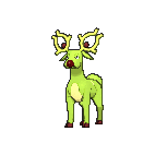 Shiny Stantler as it appears in Omega Ruby & Alpha Sapphire