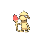 Shiny Smeargle as it appears in Omega Ruby & Alpha Sapphire