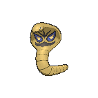 Shiny Arbok as it appears in Omega Ruby & Alpha Sapphire