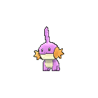 Shiny Mudkip as it appears in Omega Ruby & Alpha Sapphire