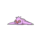 Shiny Slakoth as it appears in Omega Ruby & Alpha Sapphire