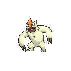 Shiny Vigoroth as it appears in X & Y