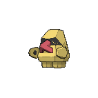 Shiny Nosepass as it appears in X & Y