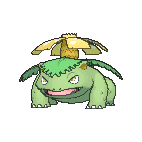 Shiny Venusaur as it appears in X & Y