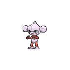 Shiny Meditite as it appears in X & Y