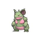 Shiny Nidoqueen as it appears in X & Y
