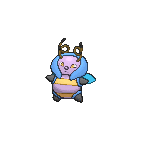 Shiny Volbeat as it appears in Omega Ruby & Alpha Sapphire