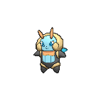 Shiny Illumise as it appears in Omega Ruby & Alpha Sapphire