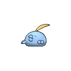 Shiny Gulpin as it appears in X & Y
