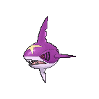 Shiny Sharpedo as it appears in Omega Ruby & Alpha Sapphire
