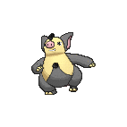 Shiny Grumpig as it appears in X & Y