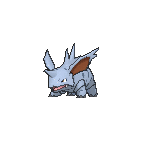 Shiny Nidorino as it appears in X & Y