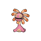 Shiny Cradily as it appears in Omega Ruby & Alpha Sapphire