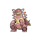 Shiny Armaldo as it appears in Omega Ruby & Alpha Sapphire
