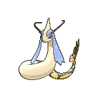 Shiny Milotic as it appears in Omega Ruby & Alpha Sapphire