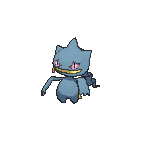 Shiny Banette as it appears in X & Y