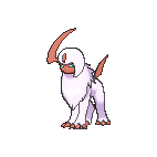 Shiny Absol as it appears in Omega Ruby & Alpha Sapphire