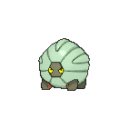 Shiny Shelgon as it appears in Omega Ruby & Alpha Sapphire