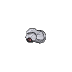 Shiny Beldum as it appears in X & Y