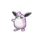 Shiny Wigglytuff as it appears in Omega Ruby & Alpha Sapphire