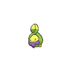 Shiny Budew as it appears in X & Y