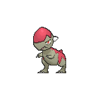 Shiny Cranidos as it appears in X & Y