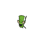 Shiny Zubat as it appears in Omega Ruby & Alpha Sapphire