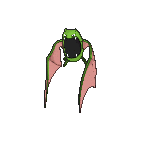 Shiny Golbat as it appears in X & Y