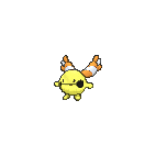 Shiny Chingling as it appears in Omega Ruby & Alpha Sapphire